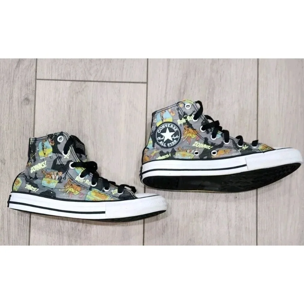 Converse All‎ Stars High Top Chuck Taylor Scooby Doo Glow In The Dark Youth 2